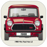 Mini Red Hot LE 1988 Coaster 1